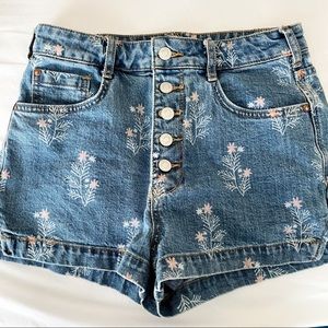 Anthro Pilcro Jean Shorts